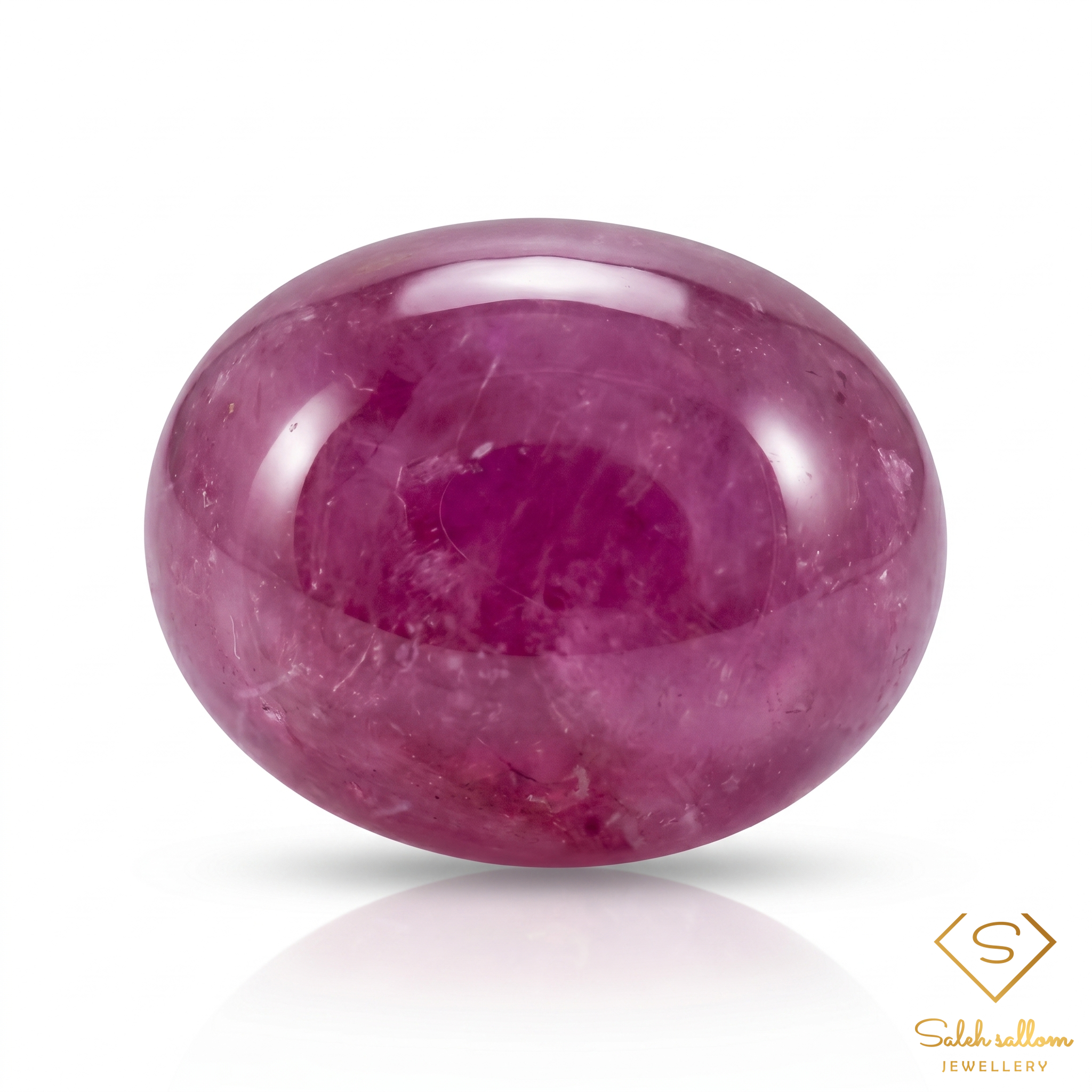 Natural Ruby | 5.69 Carat Oval Cabochon | Fine Collector Gemstone Main image