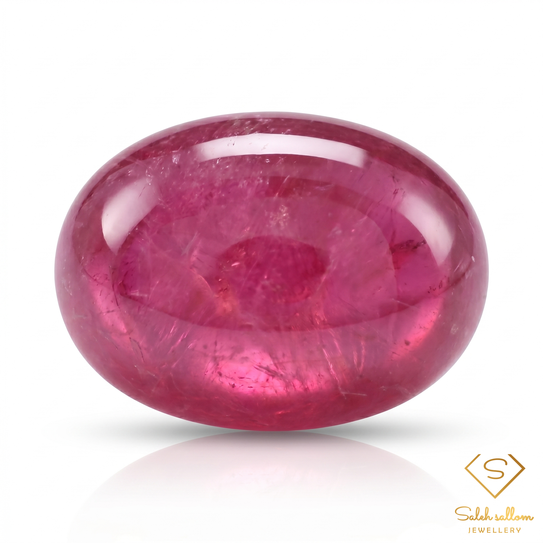 Natural Ruby | 10.34 Carat Oval Cabochon | Fine Collector Gemstone
