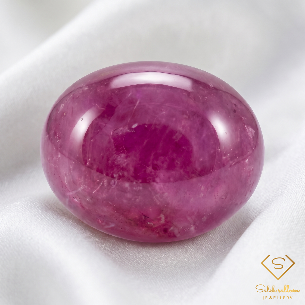 Natural Ruby | 5.69 Carat Oval Cabochon | Fine Collector Gemstone