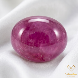 Natural Ruby | 5.69 Carat Oval Cabochon | Fine Collector Gemstone
