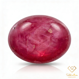 Natural Ruby | 11.97 Carat Oval Cabochon | Fine Collector Gemstone