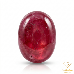 Natural Ruby | 10.85 Carat Oval Cabochon | Fine Collector Gemstone
