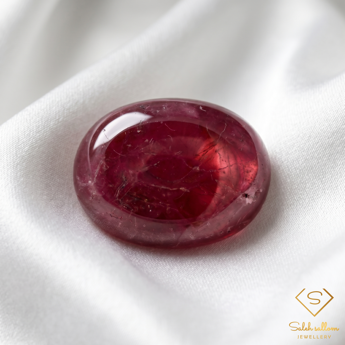 Natural Ruby | 10.85 Carat Oval Cabochon | Fine Collector Gemstone
