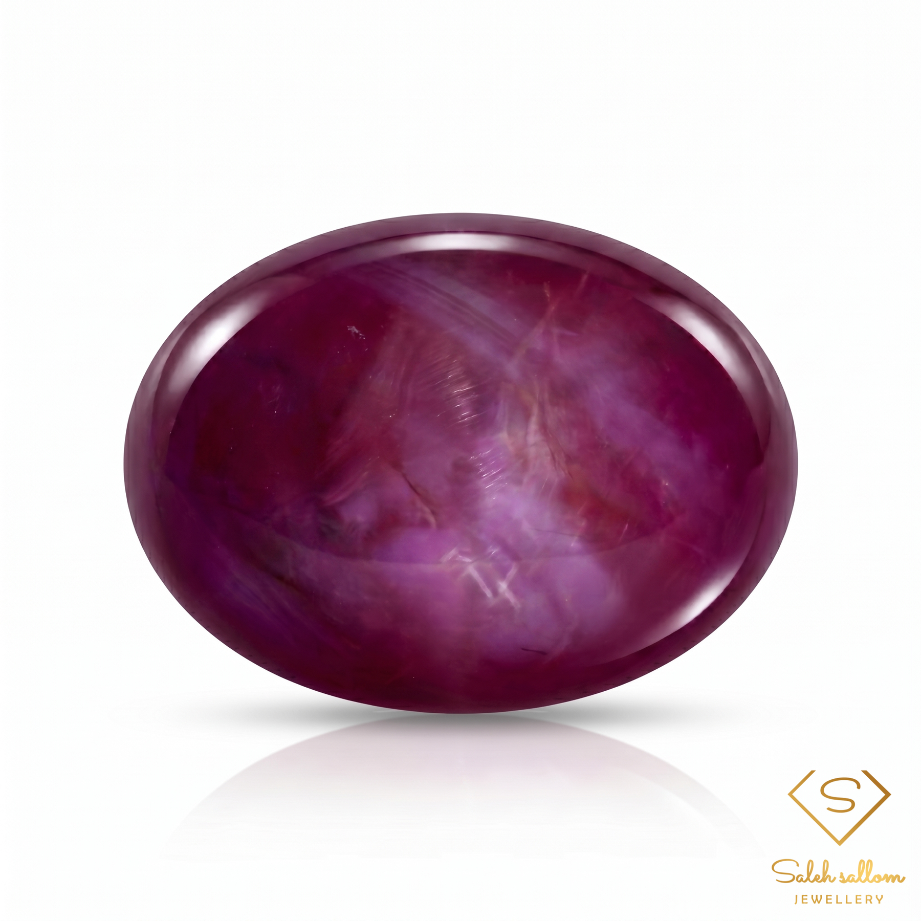 Natural Ruby | 13.81 Carat Oval Cabochon | Fine Collector Gemstone