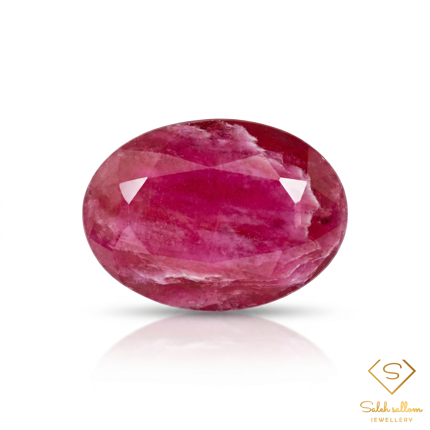 Natural Ruby | 6.85 Carat Oval Mixed Cut | Fine Collector Gemstone