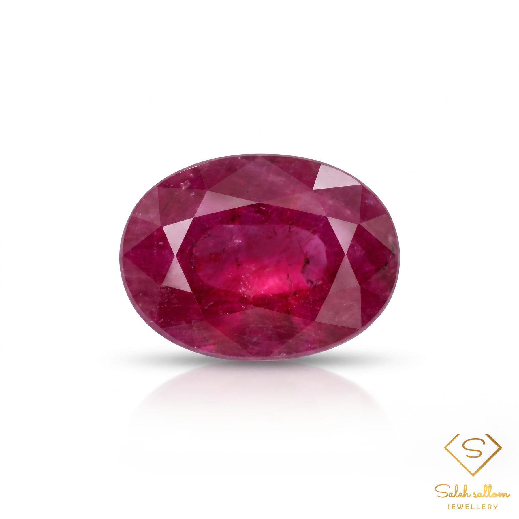 Natural Ruby | 4.24 Carat Oval Mixed Cut | Fine Collector Gemstone