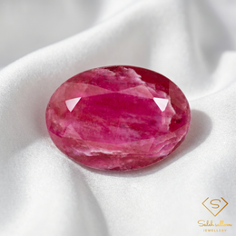 Natural Ruby | 6.85 Carat Oval Mixed Cut | Fine Collector Gemstone