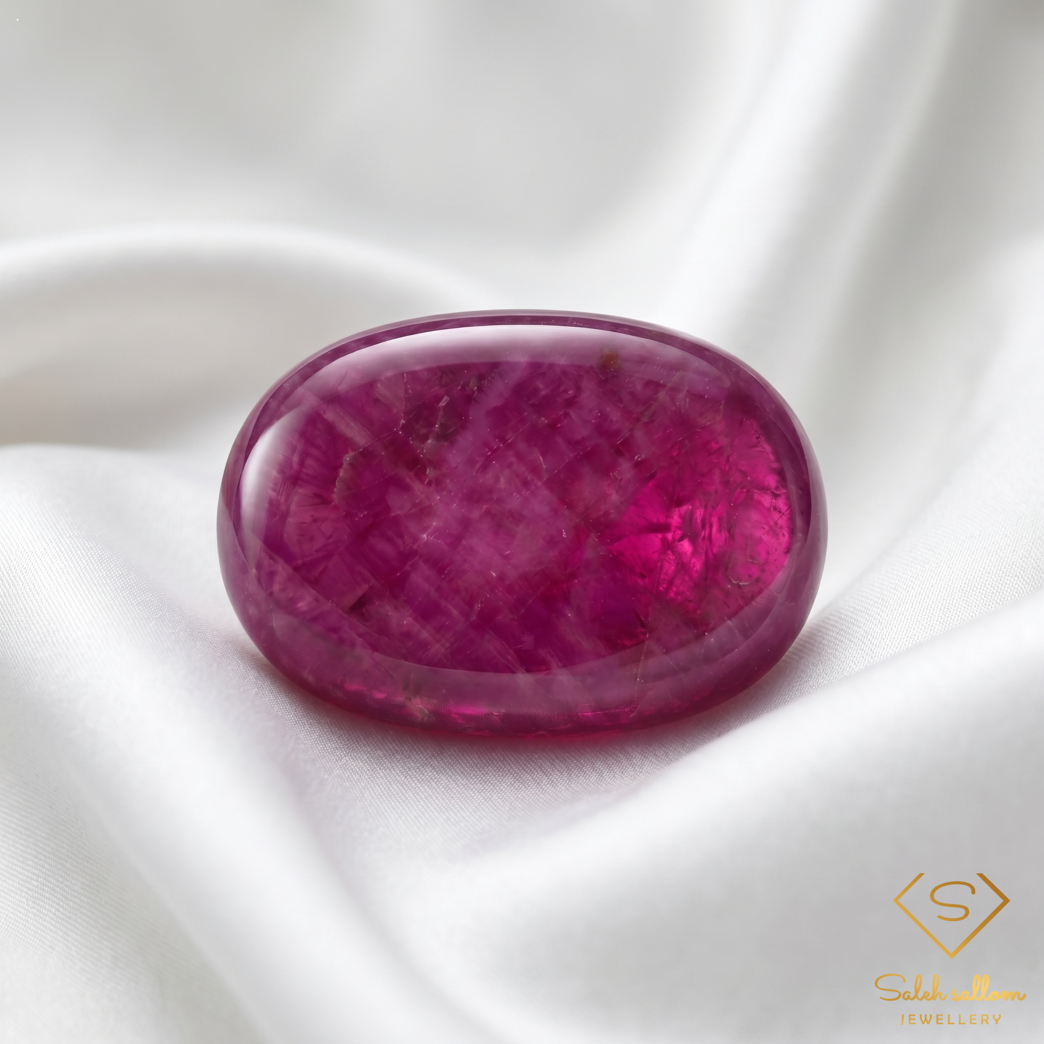 Natural Ruby | 13.22 Carat Oval Cabochon | Collector's Fine Gemstone Secondary image