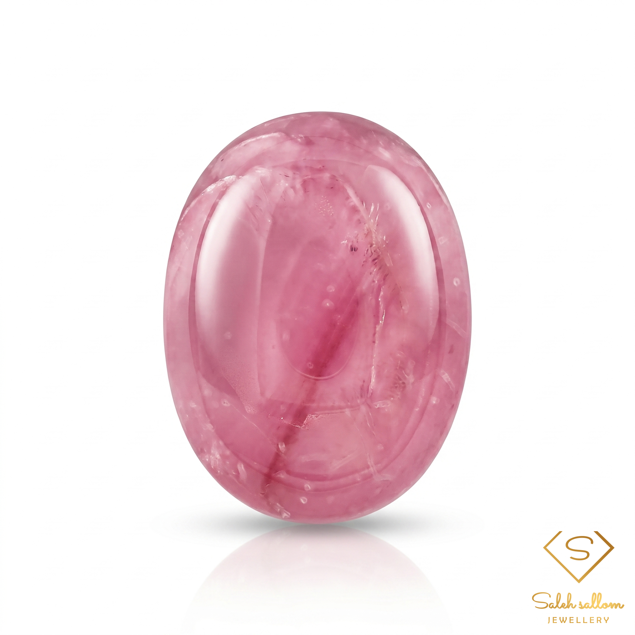 Natural Ruby | 8.36 Carat Oval Cabochon | Fine Collector Gemstone Main image