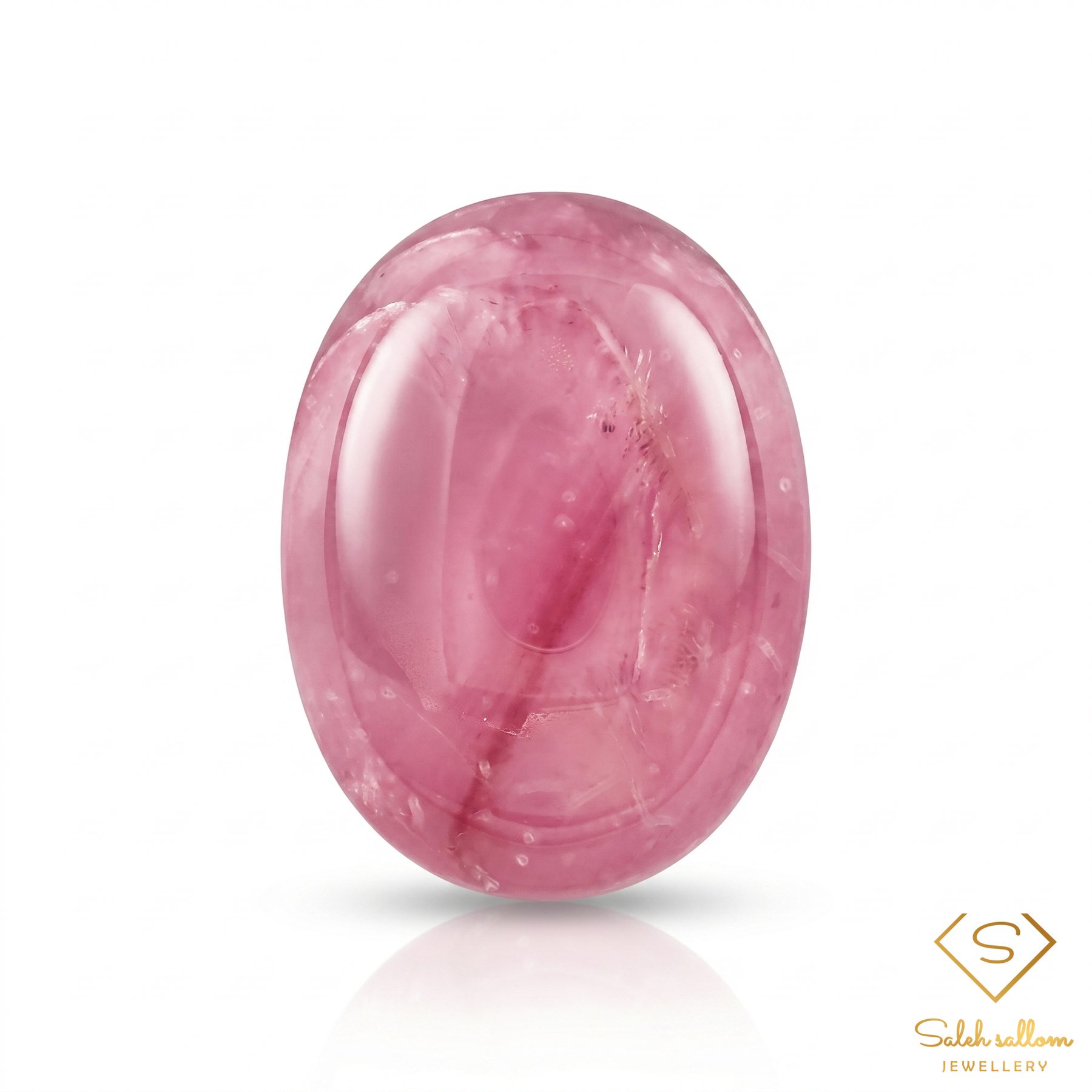 Natural Ruby | 8.36 Carat Oval Cabochon | Fine Collector Gemstone