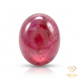 Natural Ruby | 7.63 Carat Oval Cabochon | Fine Collector Gemstone