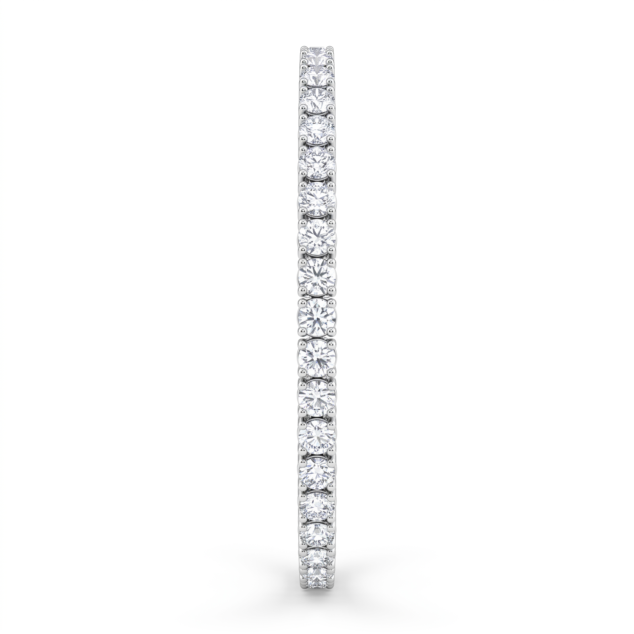Natural Diamond Tennis Bracelet | 1.20 CT Natural Diamonds | 18K White Gold | Saleh Sallom Jewelry Main image