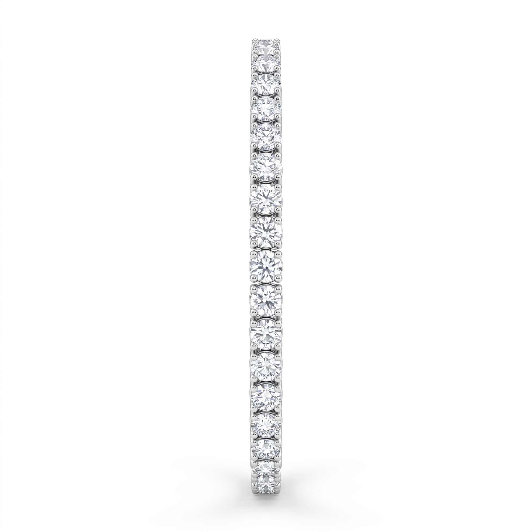 Natural Diamond Tennis Bracelet | 1.20 CT Natural Diamonds | 18K White Gold | Saleh Sallom Jewelry