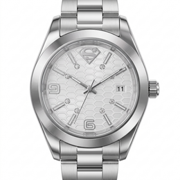 Natural Diamond Luxury Watch | 0.148 CT Natural Diamonds | Stainless Steel | Saleh Sallom | SSJ-WAT-0002