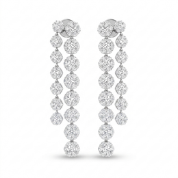 IGI Certified Natural Diamond Fine Jewelry Set | 22.65 CT Natural Diamonds | F–G | VVS–VS | 18K White Gold