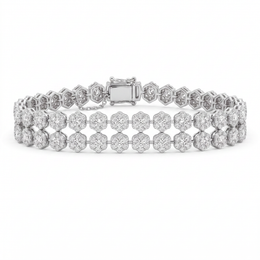 IGI Certified Natural Diamond Fine Jewelry Set | 22.65 CT Natural Diamonds | F–G | VVS–VS | 18K White Gold
