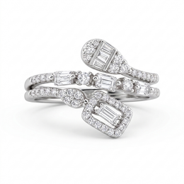 American Diamond Complete Bridal Jewelry Set in 925 Sterling Silver