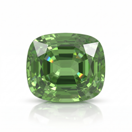IGI Certified Laboratory Grown Yellowish Green Spinel | 20.16 Carat Cushion Mixed Cut | Rare Statement Gemstone