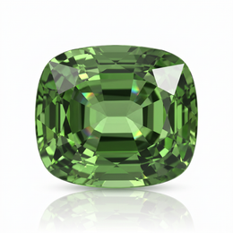 IGI Certified Laboratory Grown Yellowish Green Spinel | 20.16 Carat Cushion Mixed Cut | Rare Statement Gemstone