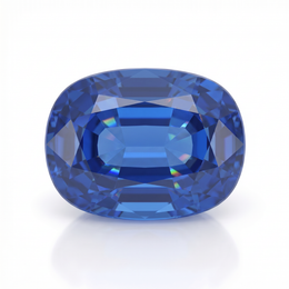 IGI Certified Laboratory Grown Blue Spinel | 9.54 Carat Cushion Mixed Cut | Premium Vivid Blue Gemstone