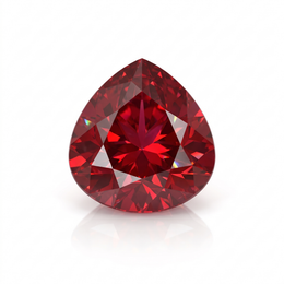 IGI Certified Laboratory Grown Ruby | 11.47 Carat Pear Mixed Cut | Premium Red Statement Gemstone