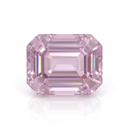 IGI Certified Laboratory Grown Pink Sapphire | 2.91 Carat Emerald Cut | Fine Luxury Gemstone