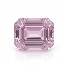 IGI Certified Laboratory Grown Pink Sapphire | 2.91 Carat Emerald Cut | Fine Luxury Gemstone