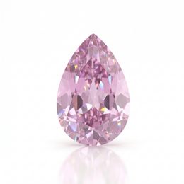 IGI Certified Laboratory Grown Pink Sapphire | 4.79 Carat Pear Mixed Cut | Luxury Gemstone