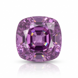 IGI Certified Laboratory Grown Pink Sapphire | 6.21 Carat Square Cushion Mixed Cut | Luxury Gemstone
