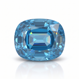 IGI Certified Laboratory Grown Blue Spinel | 5.69 Carat Cushion Mixed Cut | Elegant Statement Gemstone