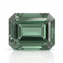 IGI Certified Laboratory Grown Green Spinel | 7.30 Carat Emerald Cut | Luxury Statement Gemstone