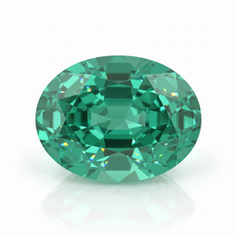 IGI Certified Laboratory Grown Green Spinel | 4.41 Carat Oval Mixed Cut | Luxury Gemstone