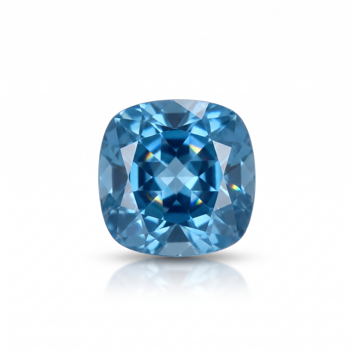 IGI Certified Laboratory Grown Blue Spinel | 5.79 Carat Square Cushion Mixed Cut | Luxury Gemstone