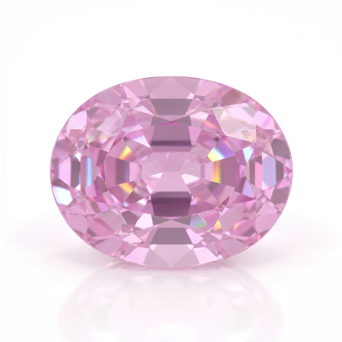 IGI Certified Laboratory Grown Pink Sapphire | 3.66 Carat Oval Cut | Elegant Everyday Luxury Main image