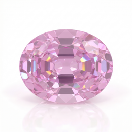 IGI Certified Laboratory Grown Pink Sapphire | 3.66 Carat Oval Cut | Elegant Everyday Luxury
