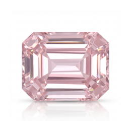 IGI Certified Laboratory Grown Pink Spinel | 13.85 Carat Emerald Cut | Rare Collector Luxury Gemstone