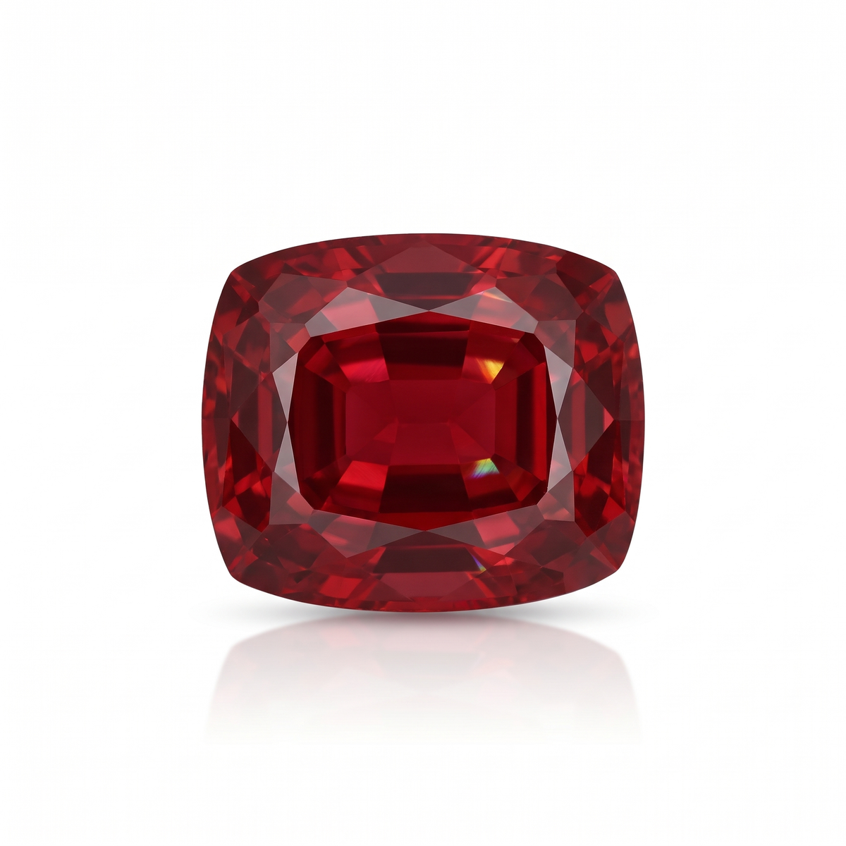 IGI Certified Laboratory Grown Ruby | 53.60 Carat Cushion Mixed Cut | Exceptional Collector Gem Main image