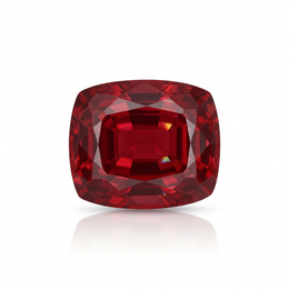 IGI Certified Laboratory Grown Ruby | 53.60 Carat Cushion Mixed Cut | Exceptional Collector Gem