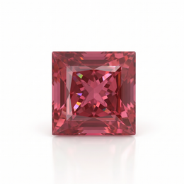 IGI Certified Laboratory Grown Ruby | 1.22 Carat Princess Cut | Purplish Red Ruby
