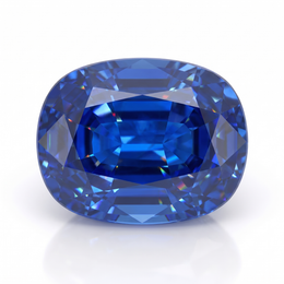 IGI Certified Laboratory Grown Blue Spinel | 9.54 Carat Cushion Mixed Cut | Premium Vivid Blue Gemstone