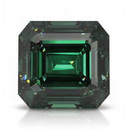 IGI Certified Laboratory Grown Green Spinel | 4.59 Carat Emerald Cut | Luxury Gemstone