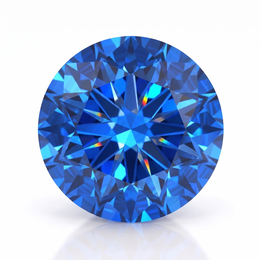IGI Certified Laboratory Grown Blue Spinel | 0.97 Carat Round Modified Brilliant Cut | Luxury Gemstone