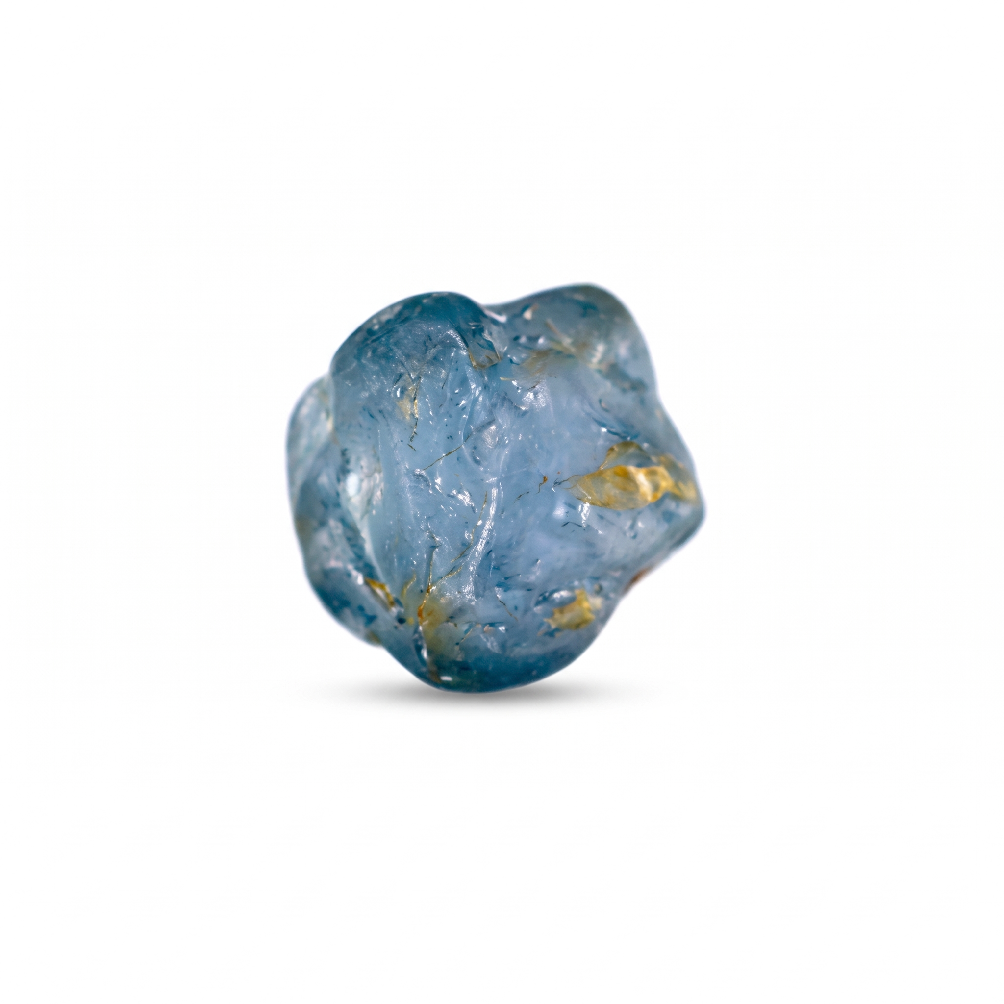 2.10 Ct Natural Blue Sapphire Rough Crystal | Unheated Madagascar Sapphire | Natural Corundum Specimen Secondary image