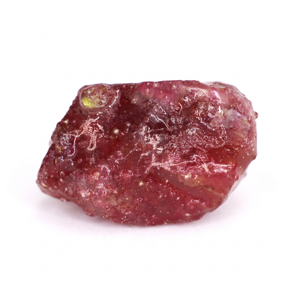 199.16 Ct Natural Ruby Rough Specimen | Heated & Glass-Filled Ruby | Massive Red Corundum Crystal Main image
