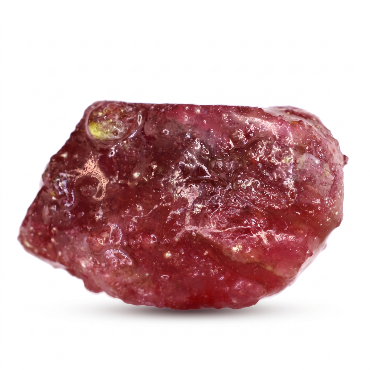 199.16 Ct Natural Ruby Rough Specimen | Heated & Glass-Filled Ruby | Massive Red Corundum Crystal