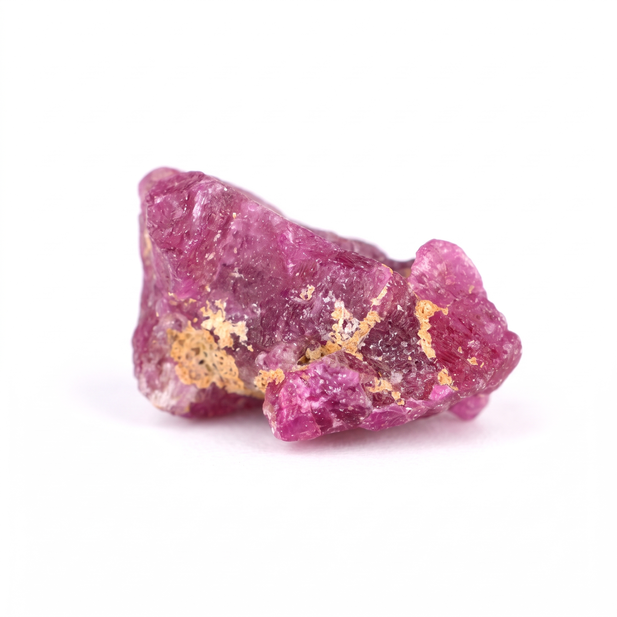 16.27 Ct Natural Ruby Rough Crystal | Unheated Tanzanian Ruby | Purplish Red Corundum Specimen Secondary image