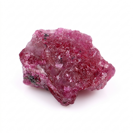 6.48 Ct Natural Ruby Rough Crystal | Unheated Tanzanian Ruby | Purplish Red Corundum Specimen