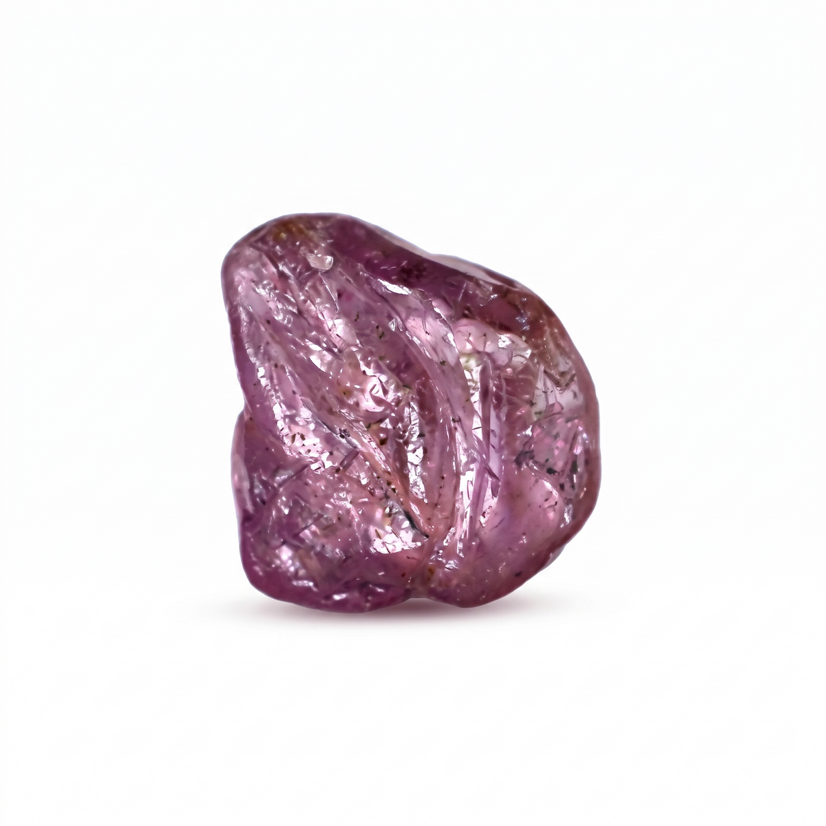 1.92 Ct Natural Pinkish Purple Sapphire Crystal | Unheated Madagascar Sapphire | Rare Fancy Color Sapphire