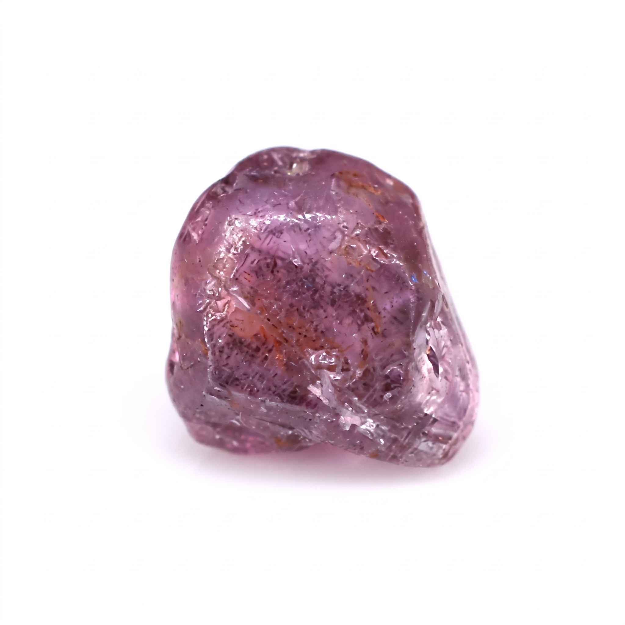 1.92 Ct Natural Pinkish Purple Sapphire Crystal | Unheated Madagascar Sapphire | Rare Fancy Color Sapphire Secondary image