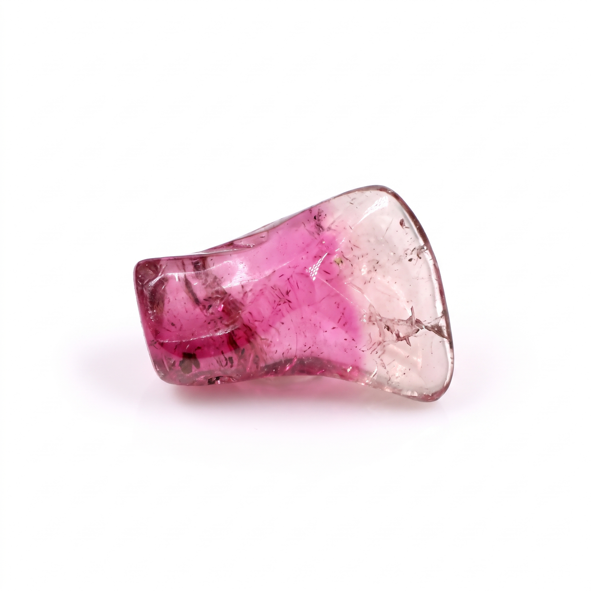 1.57 Ct Natural Bi-Color Pink Tourmaline Crystal | Purple & Pink Mozambique Tourmaline | Collector Gemstone